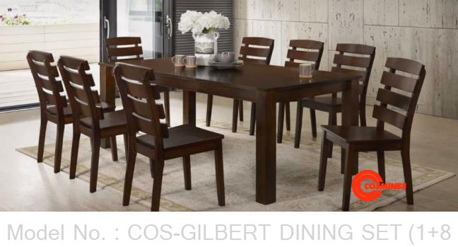 COS-GILBERT DINING SET (1+8)